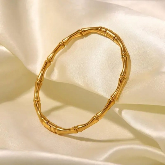 Bamboo Korean Bangle – Minimalist Elegant Bracele